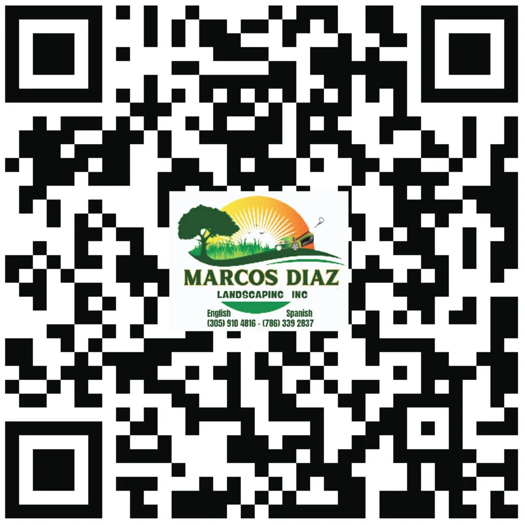 Marcos Diaz Landscaping Digital Business Card QR Code